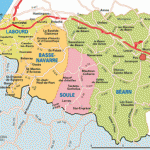 Carte Pyrenees Atlantiques